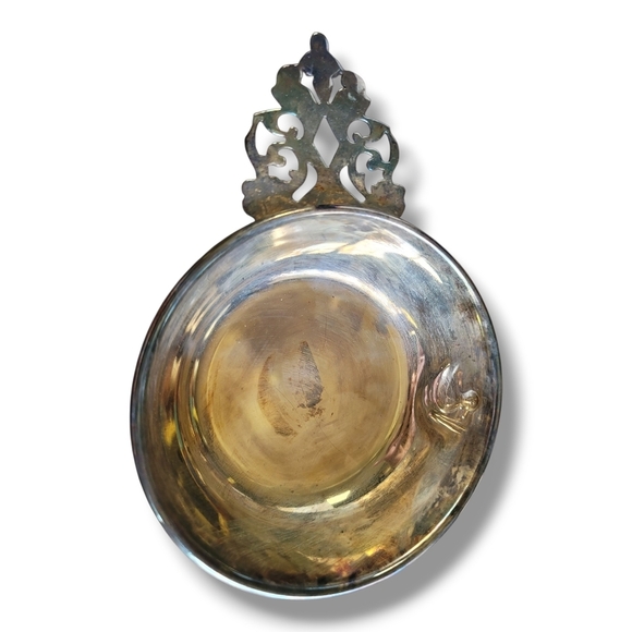 VINTAGE Silver Plated Baby Bowl - Picture 5 of 9